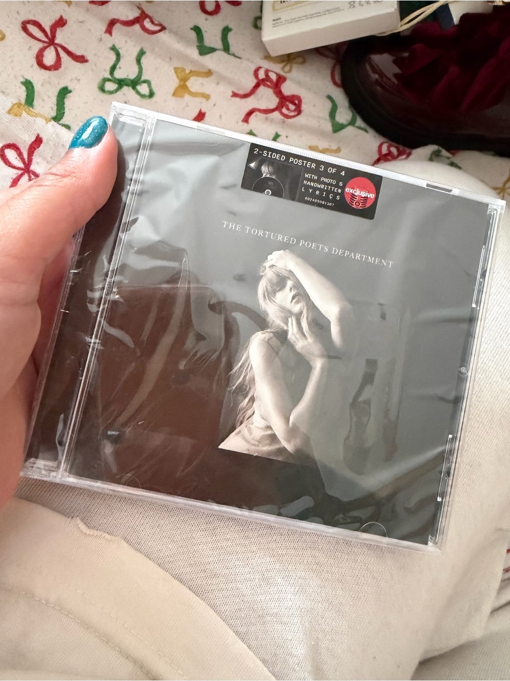 The Tortured Poets Department CD — Black